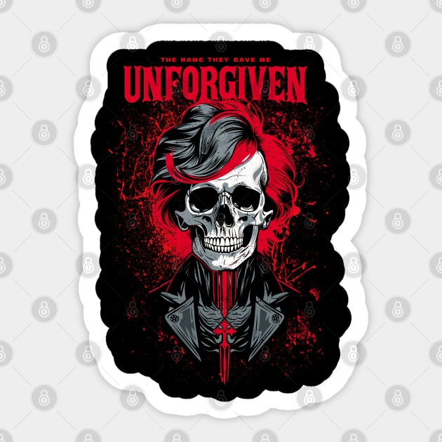UNFORGIVEN Sticker by artslaves